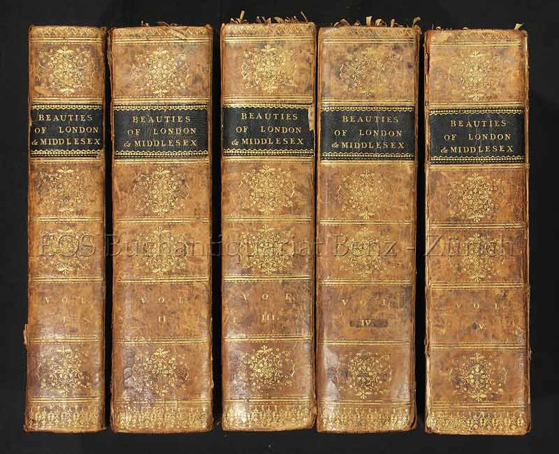 The Beauties of England and Wales - EOS BUCHANTIQUARIAT BENZ -The Beauties of England and Wales