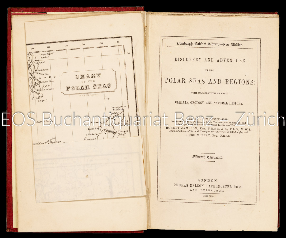 Discovery and adventure in the polar seas and regions. - EOS BUCHANTIQUARIAT BENZ Leslie, John: -Discovery and adventure in the polar seas and regions.