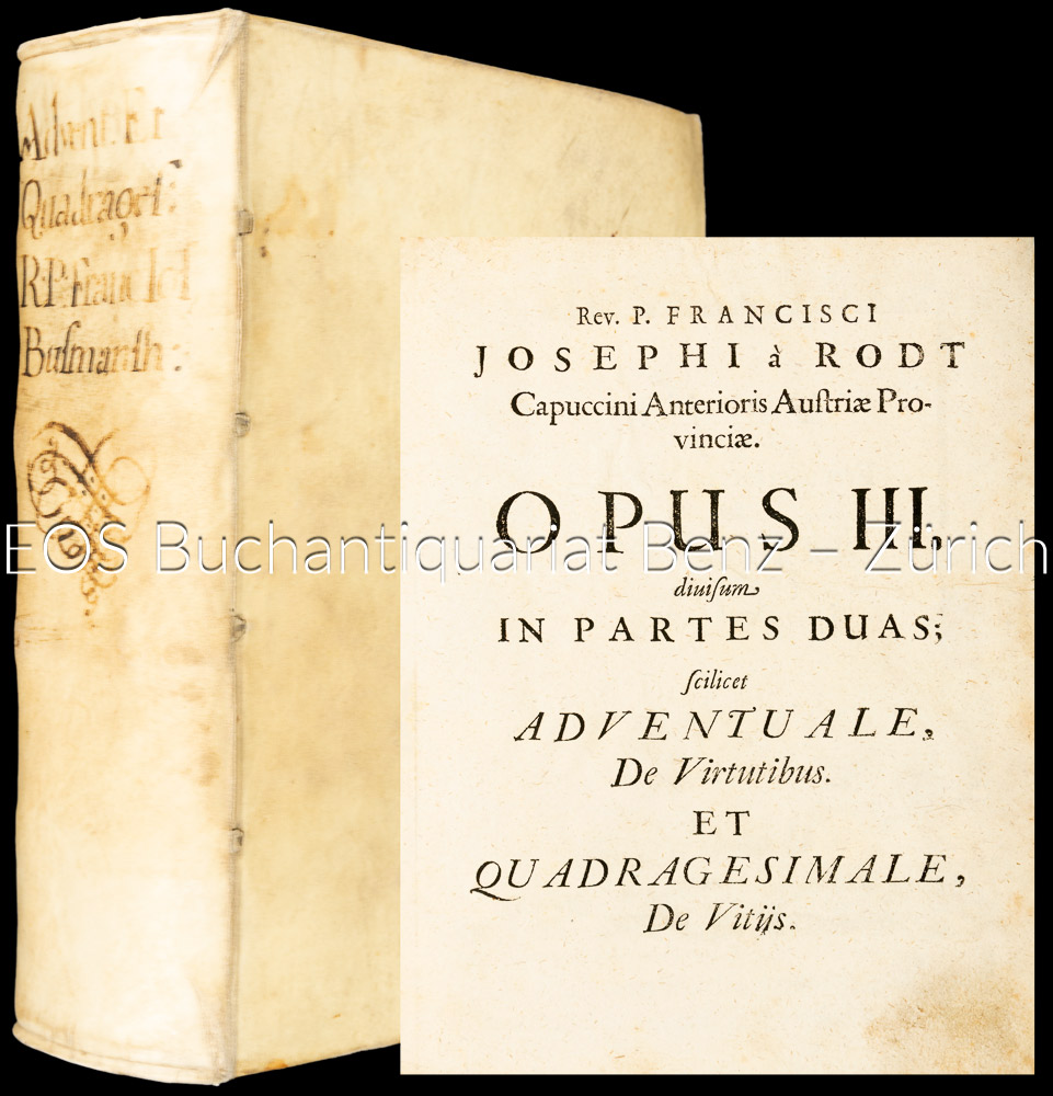 Lectulus Floridus Vitiorum. - EOS BUCHANTIQUARIAT BENZ Rodt, Franz Joseph von: -Lectulus Floridus Vitiorum.