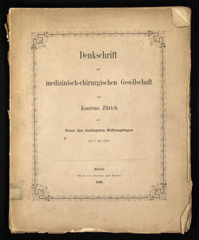Beiträge zur feineren Anatomie des menschlichen Rückenmarks. - EOS BUCHANTIQUARIAT BENZ Goll, Friedrich: -Beiträge zur feineren Anatomie des menschlichen Rückenmarks.