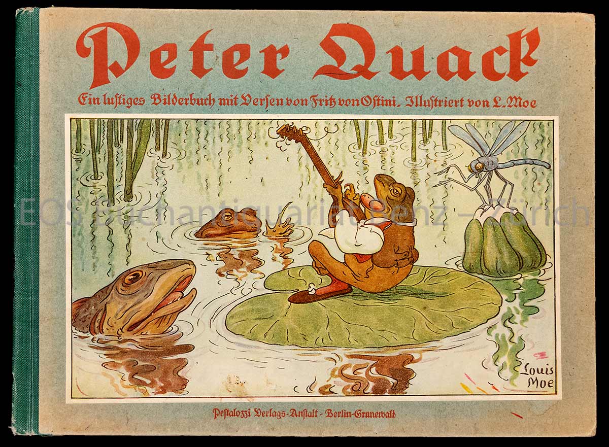 Peter Quack. - EOS BUCHANTIQUARIAT BENZ Ostini, Fritz von: -Peter Quack.
