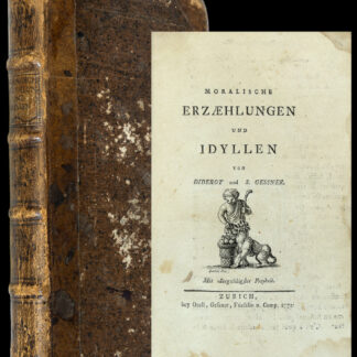 Gessner, Salomon: -Moralische Erzaehlungen und Idyllen