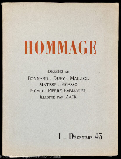 -Hommage N°. 1 Décmbre 43.