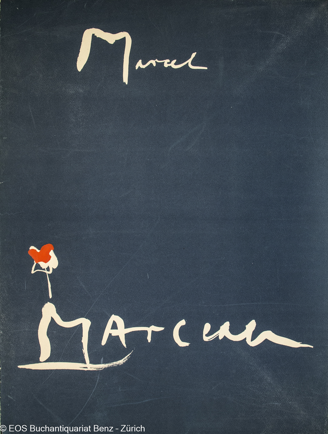Hans Falk zeichnet Marcel Marceau. - EOS BUCHANTIQUARIAT BENZ Falk, Hans: -Hans Falk zeichnet Marcel Marceau.