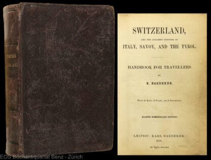 Baedeker, Karl: -Switzerland,