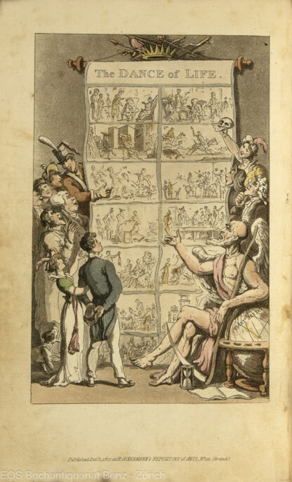 Rowlanson, Thomas: -The Dance of Life, a Poem.