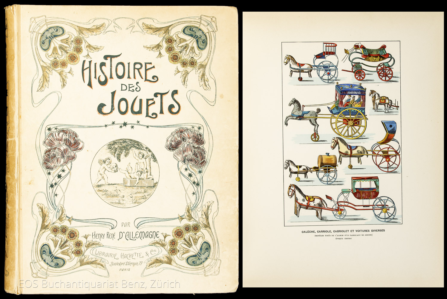 Histoire des jouets. - EOS BUCHANTIQUARIAT BENZ Allemagne, Henry René D': -Histoire des jouets.