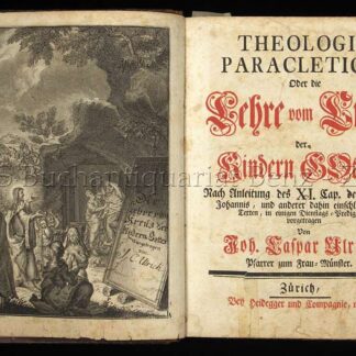 Ulrich, Johann Caspar: -Theologia Paracletica,