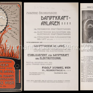 -Moderne ökonomische Dampfkraftanlagen für mechanische Kraftübertragung, für elektrische Beleuchtung und elektrische Kraftübertragung und zur Förderung von Flüssigkeiten und Luft etc.
