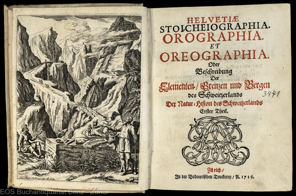 Helvetiae stoicheiographia. Orographia et oreographia. – - EOS BUCHANTIQUARIAT BENZ Scheuchzer, Johann Jakob: -Helvetiae stoicheiographia. Orographia et oreographia. –