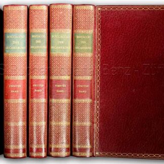 Boccaccio, Giovanni: -Der Decamerone.