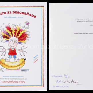 Hoffmann, Heinrich (1809–1894); -Pedrito el desgreñado - Der Struwwelpete