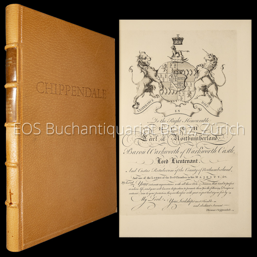 The gentleman and cabinet-maker's director. - EOS BUCHANTIQUARIAT BENZ Chippendale, Thomas: -The gentleman and cabinet-maker's director.