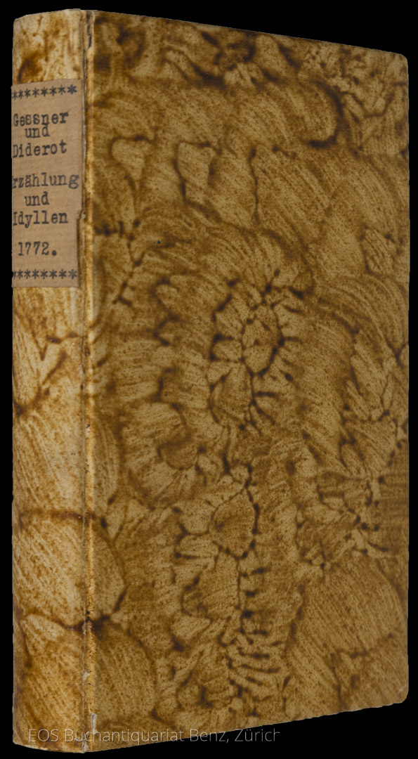 Moralische Erzaehlungen und Idyllen - EOS BUCHANTIQUARIAT BENZ Gessner, Salomon: -Moralische Erzaehlungen und Idyllen