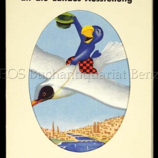 Lips, Robert: -6 bunte Globi-Postkarten.