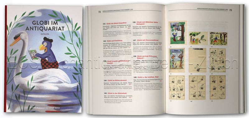 Globi im Antiquariat. - EOS BUCHANTIQUARIAT BENZ Lips, Robert: -Globi im Antiquariat.