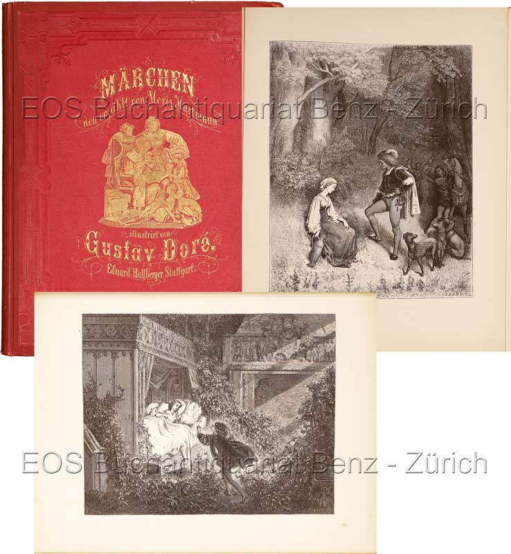 Märchen nach Perrault neu erzählt von Moriz Hartmann. - EOS BUCHANTIQUARIAT BENZ Hartmann, Moriz: -Märchen nach Perrault neu erzählt von Moriz Hartmann.