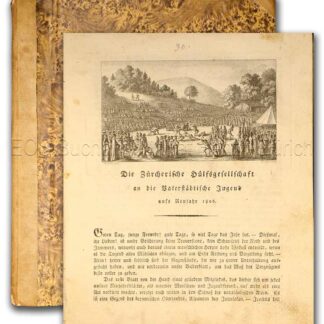 -Neujahrsblätter der Zürcherischen Hülfsgesellschaft.