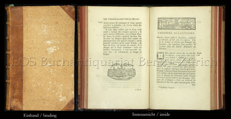 Histoire de l'empire de Russie sous Pierre Le Grand. - EOS BUCHANTIQUARIAT BENZ Voltaire, François-Marie Arouet: -Histoire de l'empire de Russie sous Pierre Le Grand.