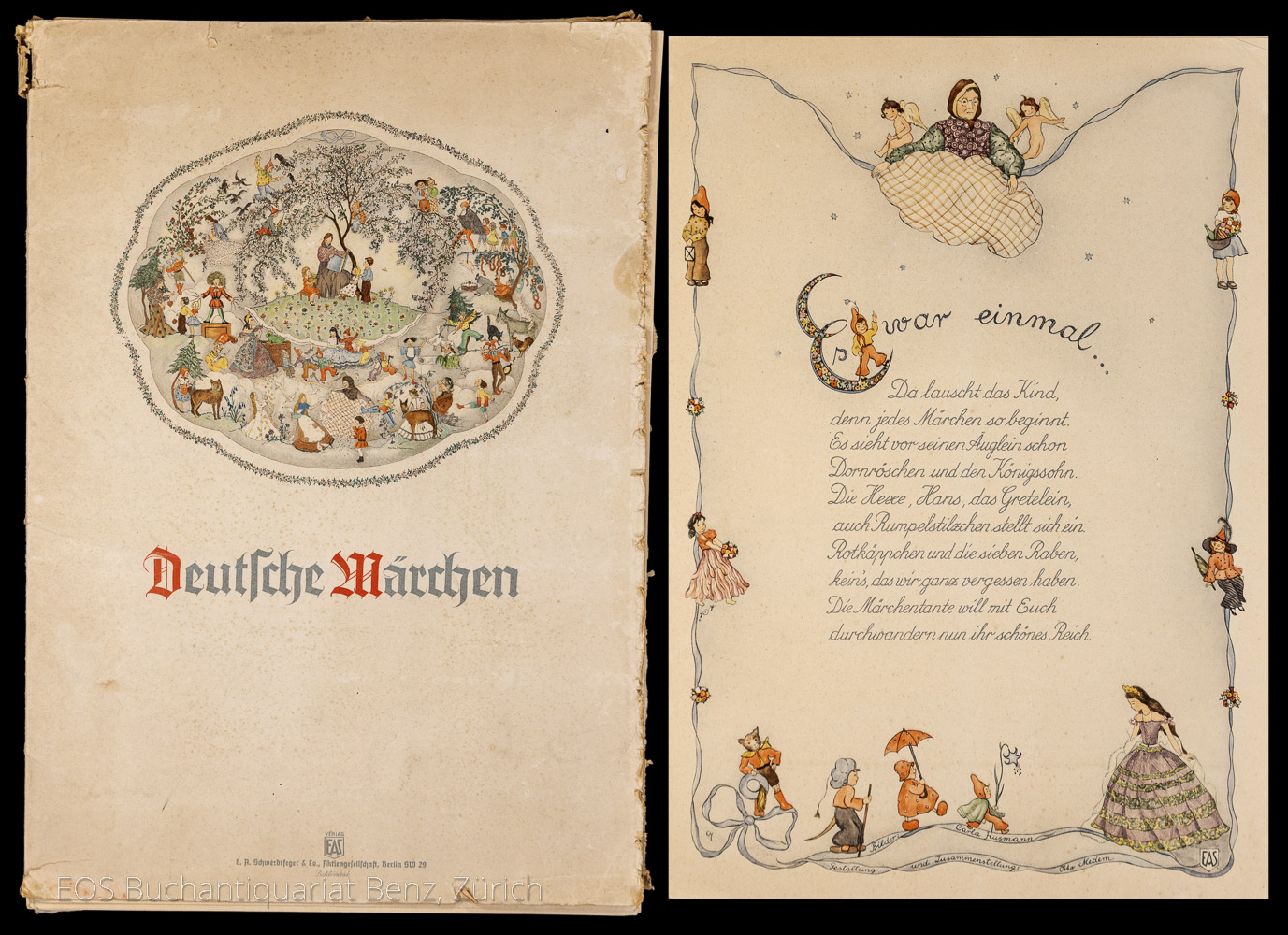 Deutsche Märchen. - EOS BUCHANTIQUARIAT BENZ -Deutsche Märchen.