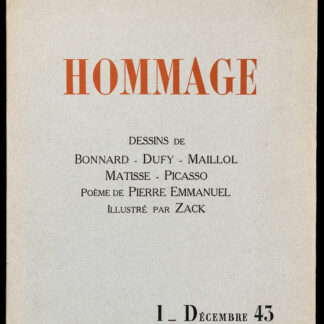 -Hommage N°. 1 Décmbre 43.