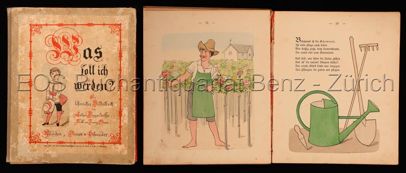 Was soll ich werden? - EOS BUCHANTIQUARIAT BENZ Bonn, Franz: -Was soll ich werden?