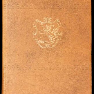 Usteri, Emil: -Die Zünfte zur Gerwe und zur Schuhmachern in Zürich.