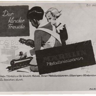 -Märklin Metallspielwaren. Der Kinder Freude.