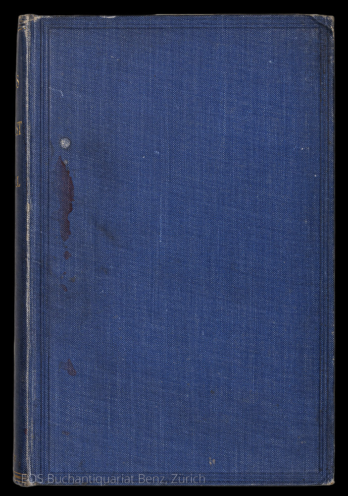 Three Voyages of a Naturalist beeing an Account of many little known Islands in three Oceans visited by the "Valhalla". With an introduction by the Earl of Crawford. With 56 Plates, Sketch-Maps and Text Illustrations. - EOS BUCHANTIQUARIAT BENZ Nicoll, Michael John: -Three Voyages of a Naturalist beeing an Account of many little known Islands in three Oceans visited by the "Valhalla". With an introduction by the Earl of Crawford. With 56 Plates, Sketch-Maps and Text Illustrations.