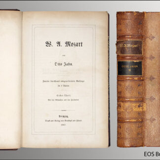 Jahn, Otto: -W. A. Mozart.