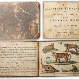 -Thiergarten, Der geöffnete, zum Nutzen und Vergnügen für die wissbegierige Jugend.