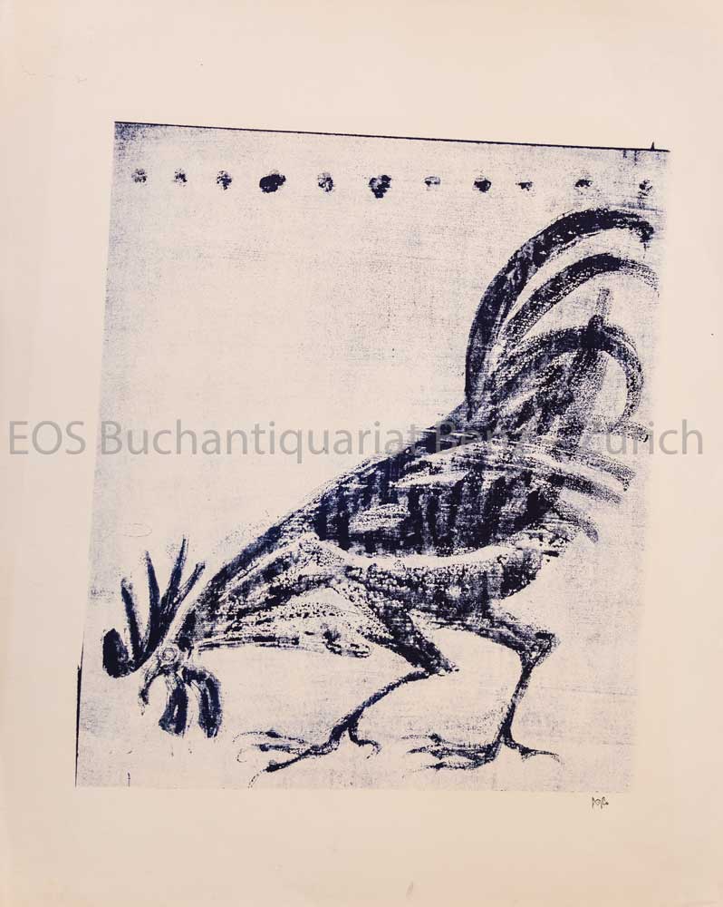 Pickender Hahn. - EOS BUCHANTIQUARIAT BENZ Fischer, Hans (1909–1958): -Pickender Hahn.