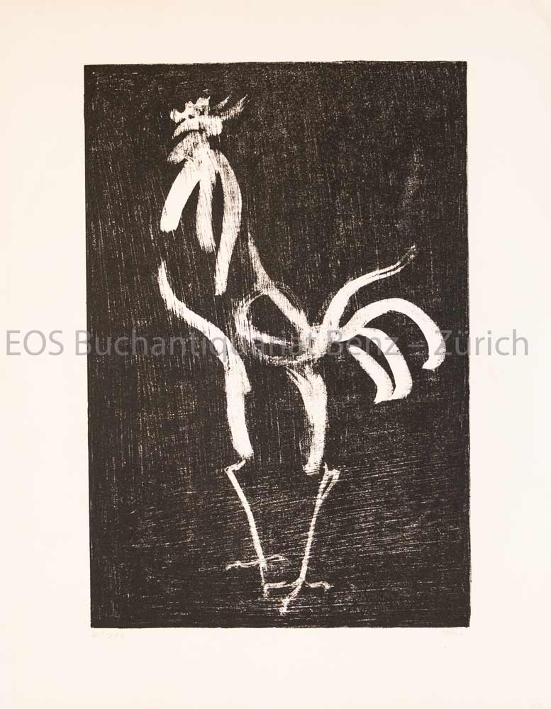 Junger Hahn II. - EOS BUCHANTIQUARIAT BENZ Fischer, Hans (1909–1958): -Junger Hahn II.
