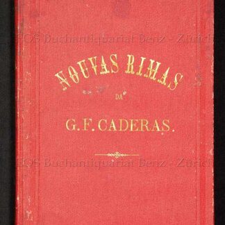 Caderas, G(ian) F(adri): -Nouvas Rimas.