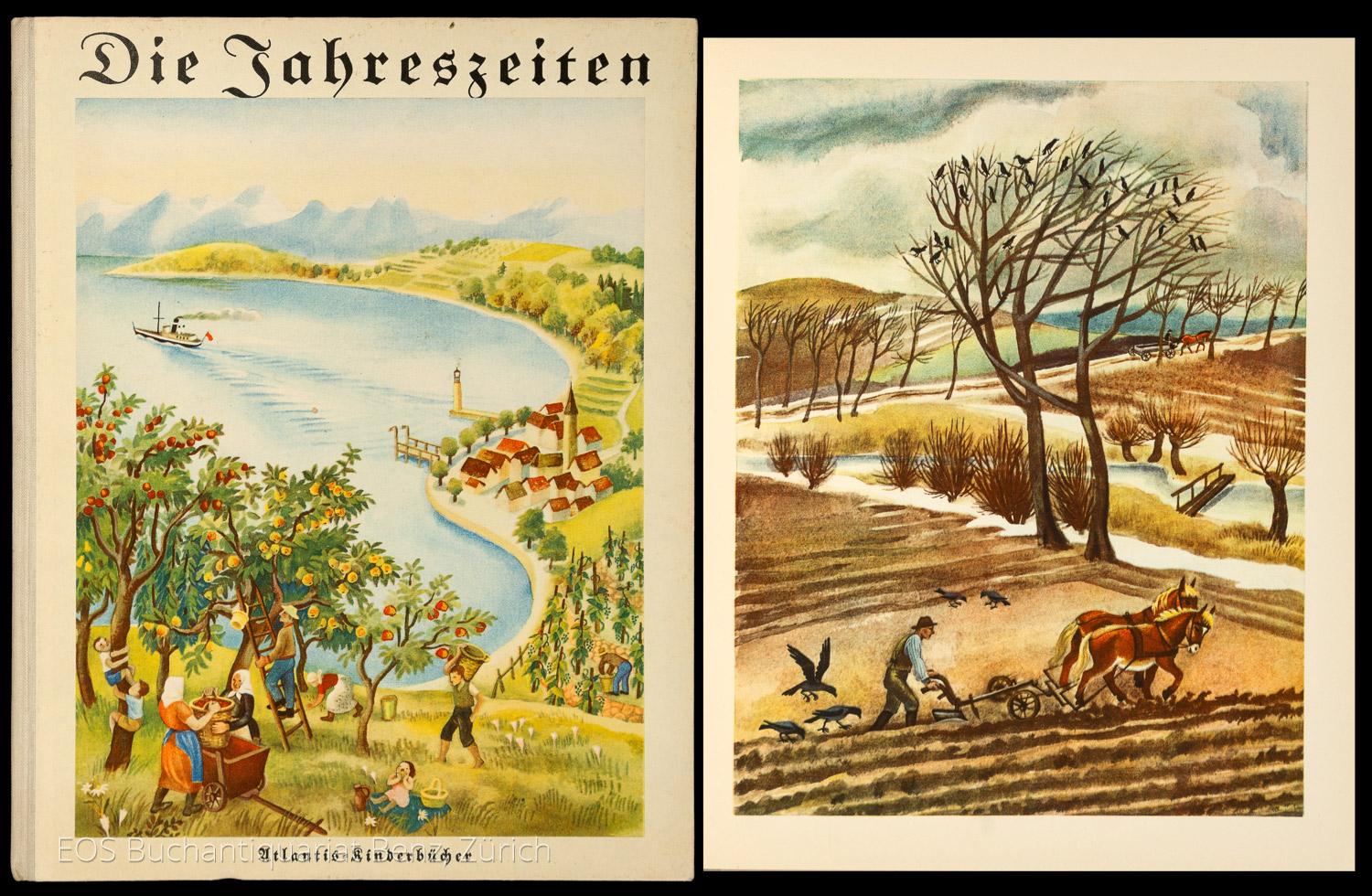 Die Jahreszeiten. - EOS BUCHANTIQUARIAT BENZ Kiepenheuer, Bettina (d.i. Bettina Hürlimann): -Die Jahreszeiten.