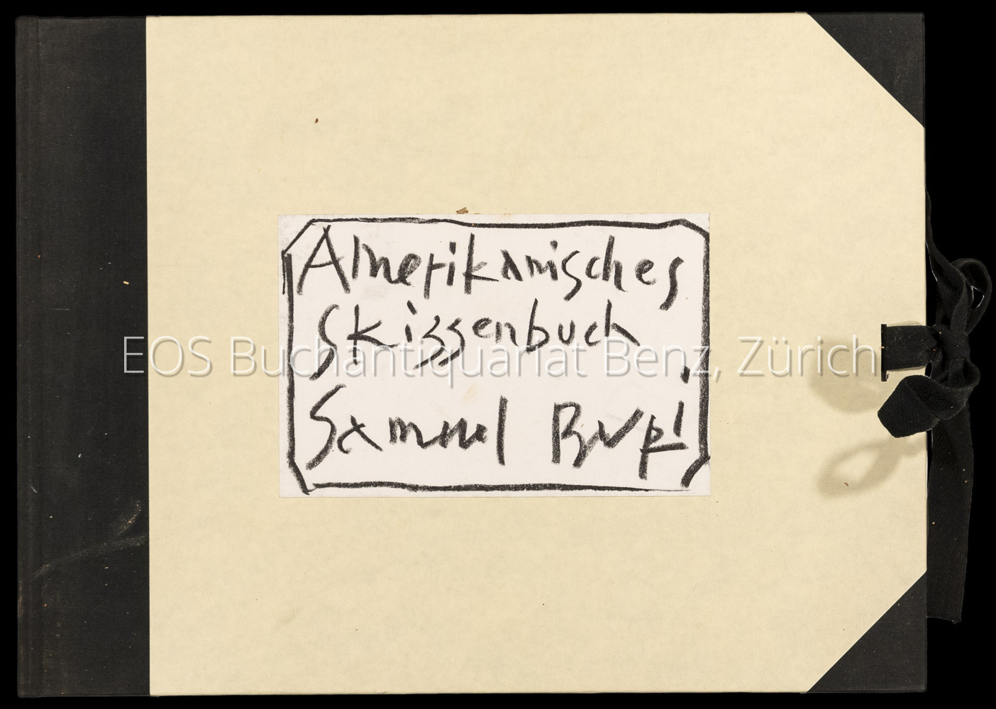 Amerikanisches Skizzenbuch - An American Sketchbook. - EOS BUCHANTIQUARIAT BENZ Buri, Samuel: -Amerikanisches Skizzenbuch - An American Sketchbook.
