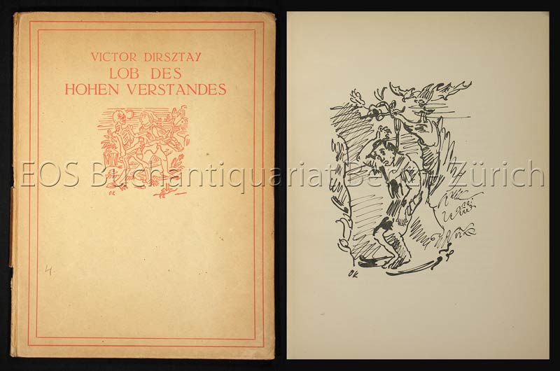 Lob des Hohen Verstandes. - EOS BUCHANTIQUARIAT BENZ Dirsztay, Victor: -Lob des Hohen Verstandes.