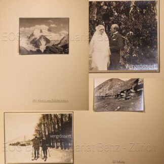 Kummler, Hermann: -Fotoalbum mit dem Titel: Um mein Haus und  in der Ferne.