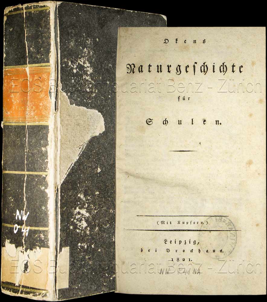 Okens Naturgeschichte für Schulen. - EOS BUCHANTIQUARIAT BENZ Oken, Lorenz: -Okens Naturgeschichte für Schulen.
