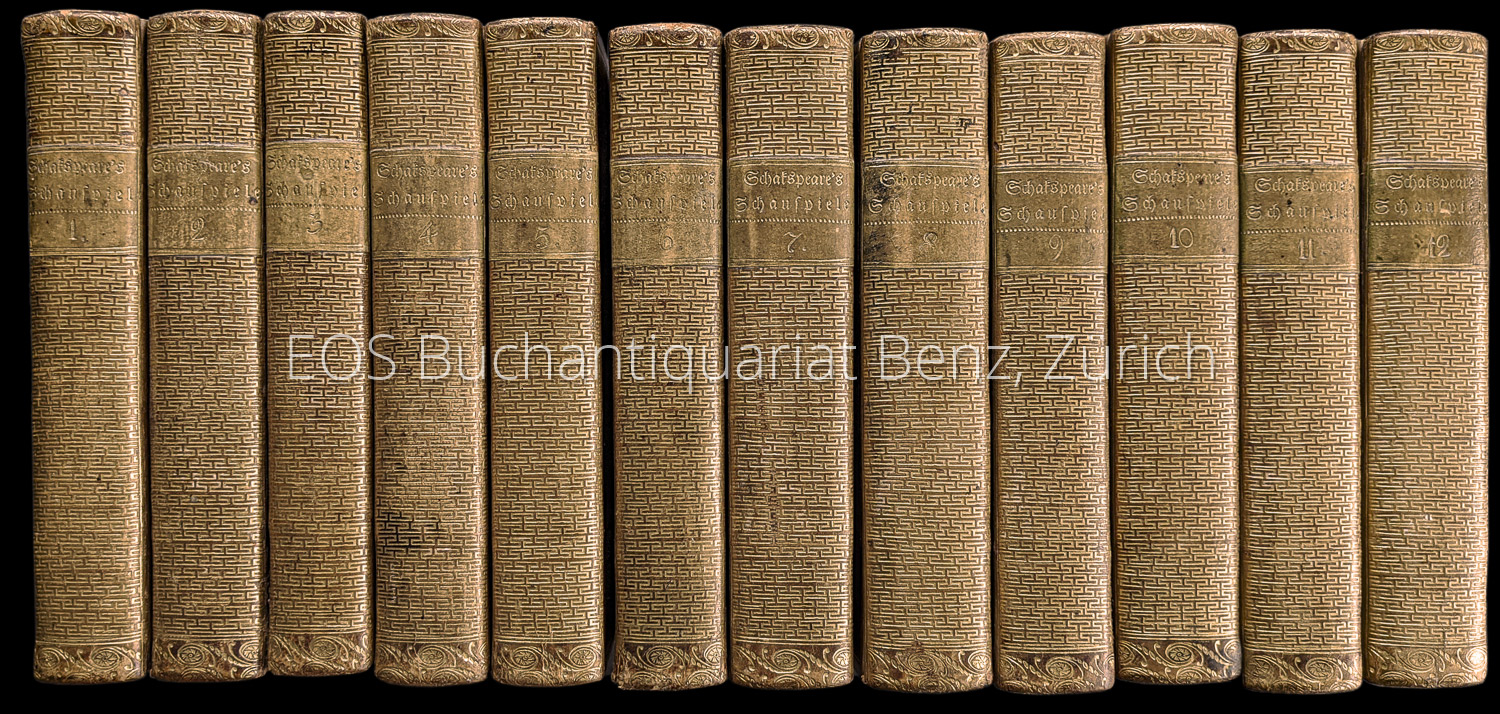 Schauspiele. - EOS BUCHANTIQUARIAT BENZ Shakespeare, William: -Schauspiele.