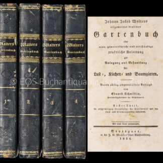 Walter, Johann Jakob: -Johann Jakob Walters allgemeines deutsches Gartenbuch