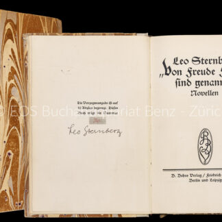 Sternberg, Leo: -Von Freude Frauen sind genannt.