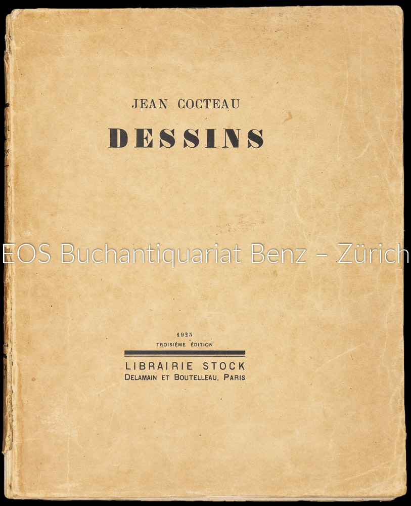 Jean Cocteau. - EOS BUCHANTIQUARIAT BENZ Cocteau, Jean: -Jean Cocteau.