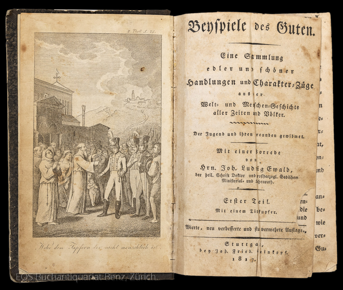 Beyspiele des Guten. - EOS BUCHANTIQUARIAT BENZ Lotter, Tobias Heinrich: -Beyspiele des Guten.