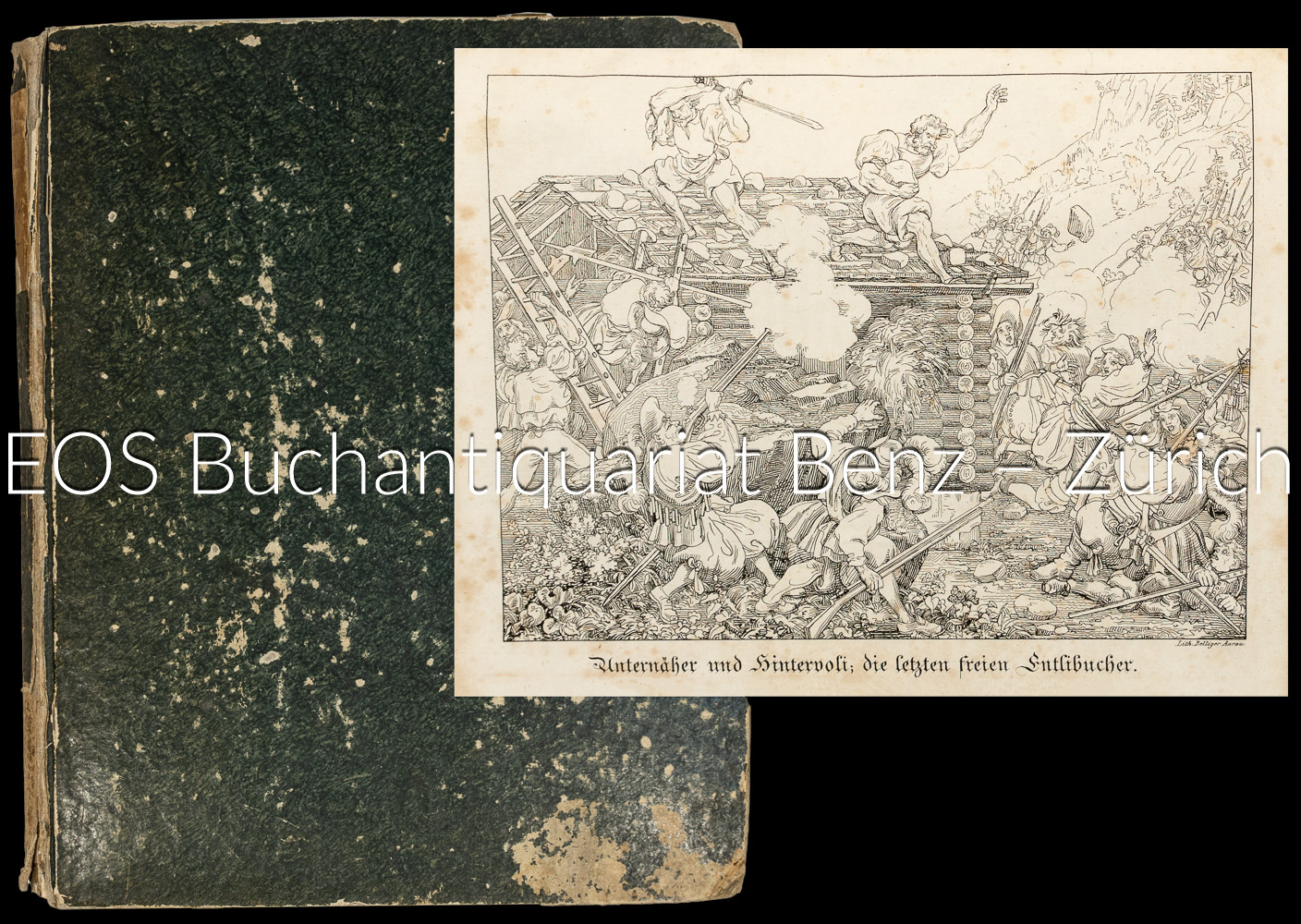 Schweizerischer Bilderkalender für das Jahr (1840–1845). - EOS BUCHANTIQUARIAT BENZ Disteli, Martin: -Schweizerischer Bilderkalender für das Jahr (1840–1845).