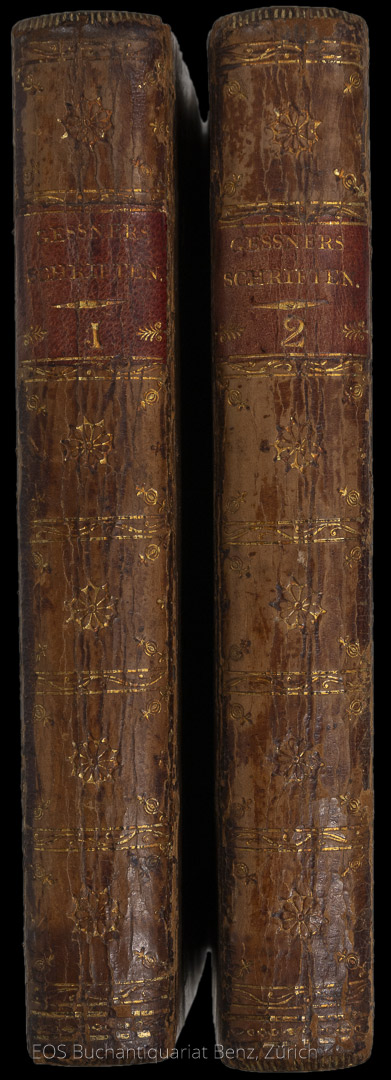 Schriften. - EOS BUCHANTIQUARIAT BENZ Gessner, Salomon: -Schriften.