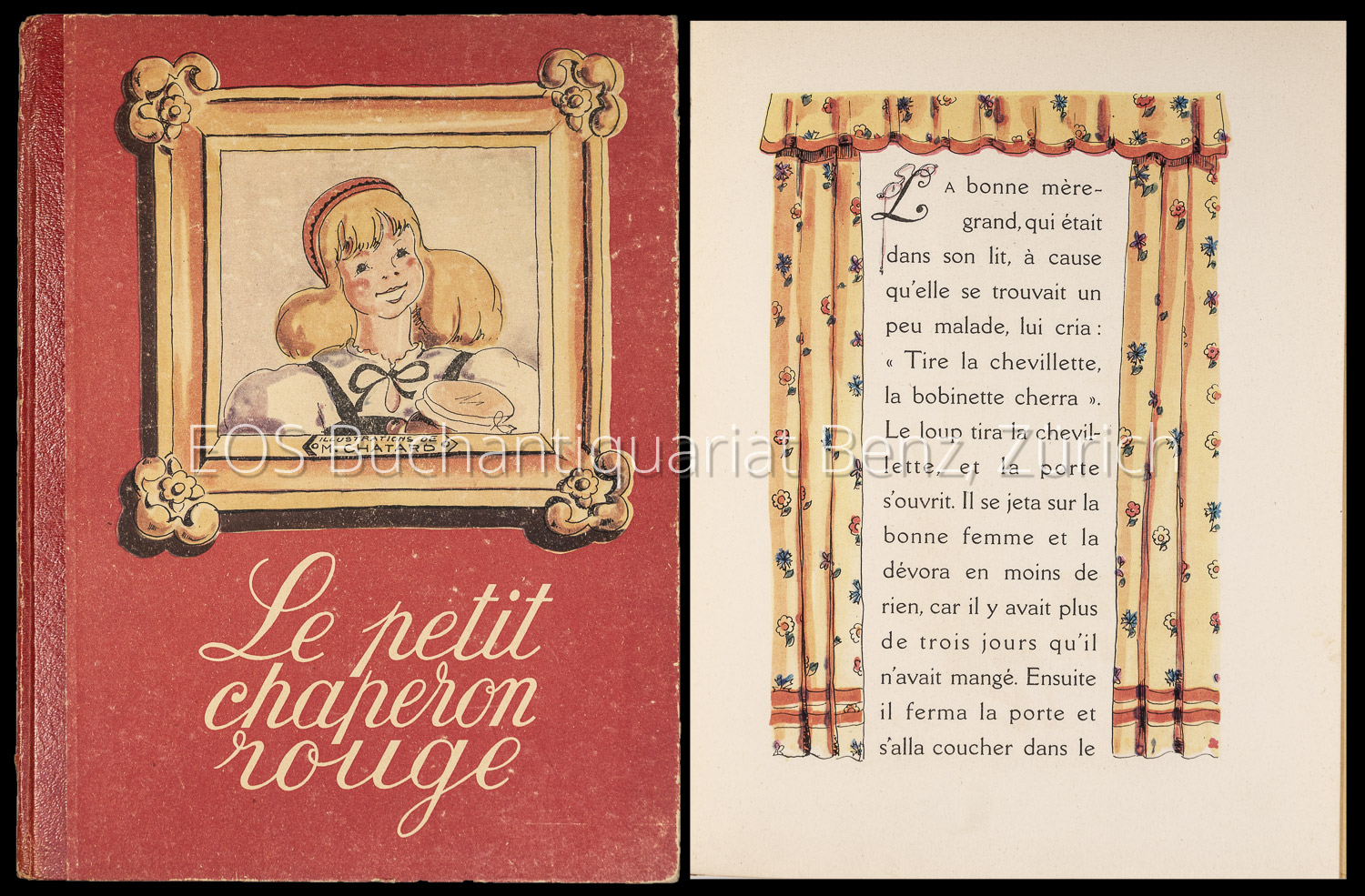Le petit chaperon rouge. - EOS BUCHANTIQUARIAT BENZ Perrault, Ch.: -Le petit chaperon rouge.