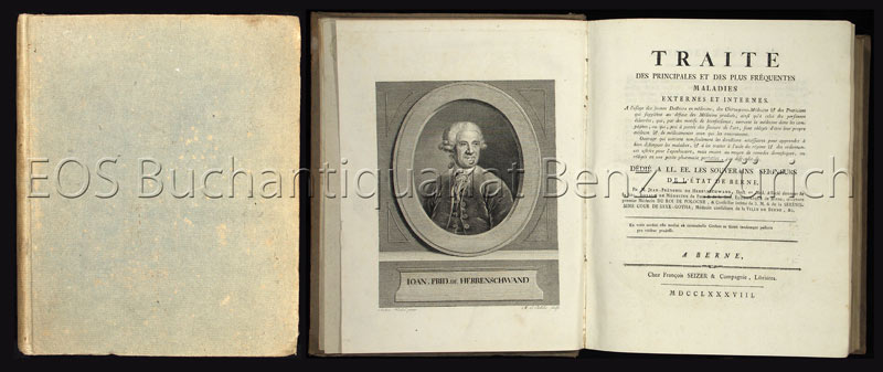 Traité de principales et des lus fréquentes maladies externes et internes. - EOS BUCHANTIQUARIAT BENZ Herrenschwand, Johann Friedrich von: -Traité de principales et des lus fréquentes maladies externes et internes.