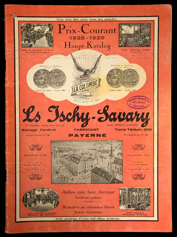 Louis Ischy-Savary. - EOS BUCHANTIQUARIAT BENZ -Louis Ischy-Savary.