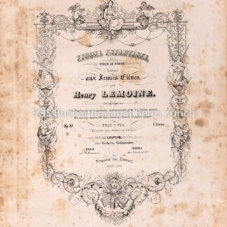 Lemoine, Henry: -Etudes enfantines